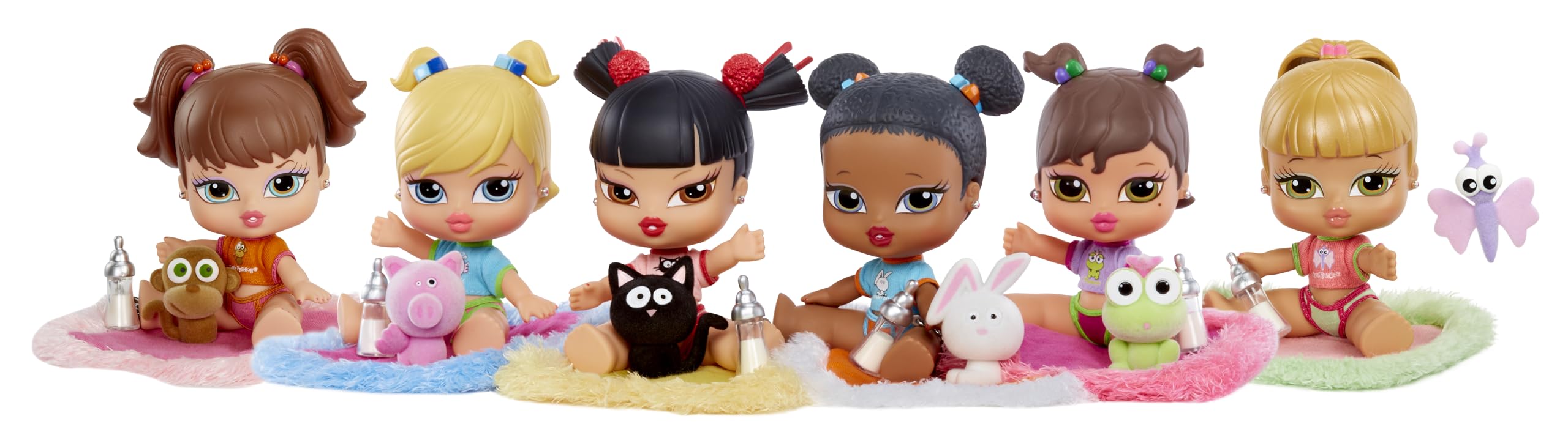 Bratz Babyz Sasha Collectible Fashion Doll with Real Fashions and Pet - Image 6