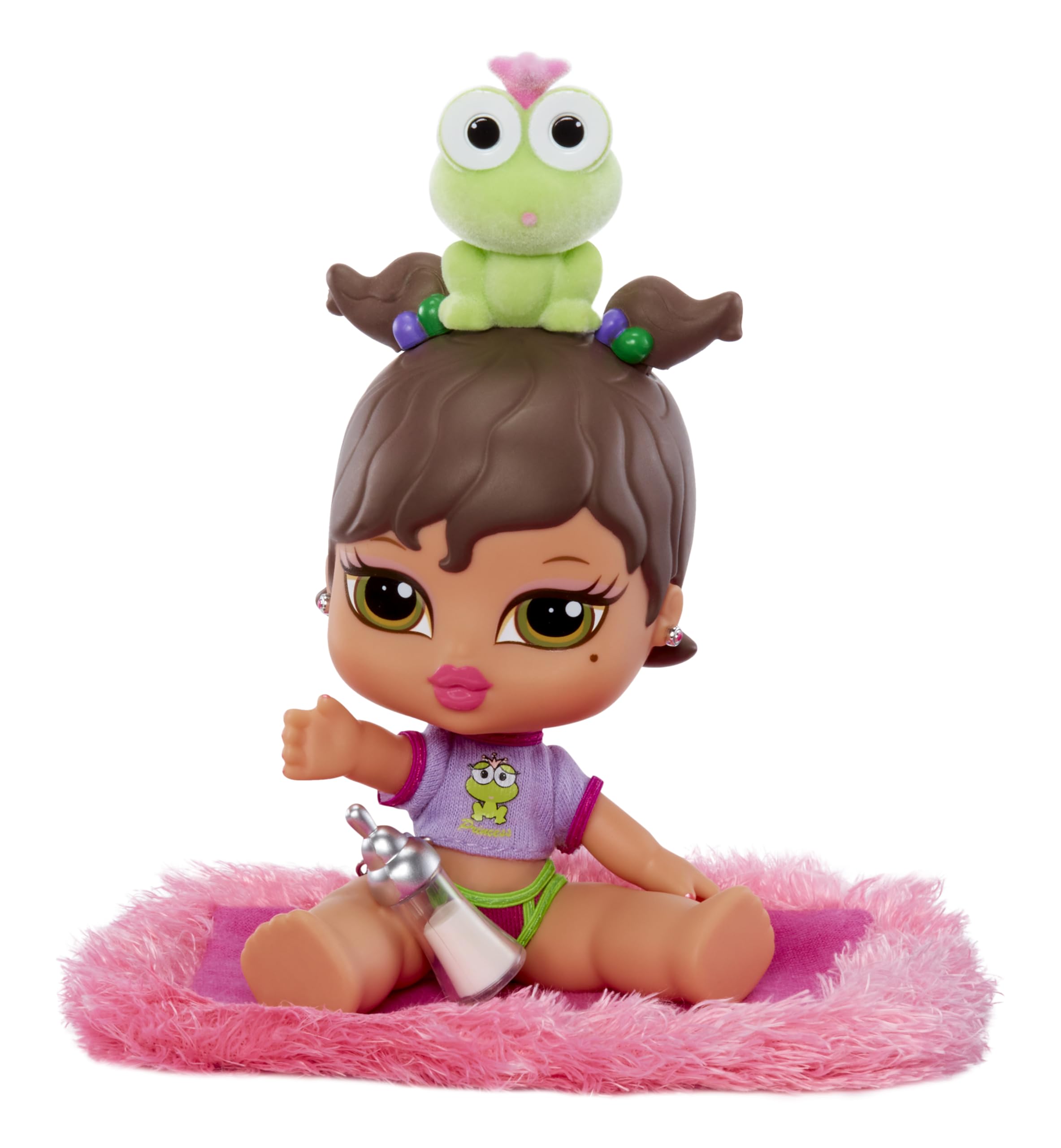 Bratz Babyz Yasmin Collectible Fashion Doll with Real Fashions and Pet - Image 4