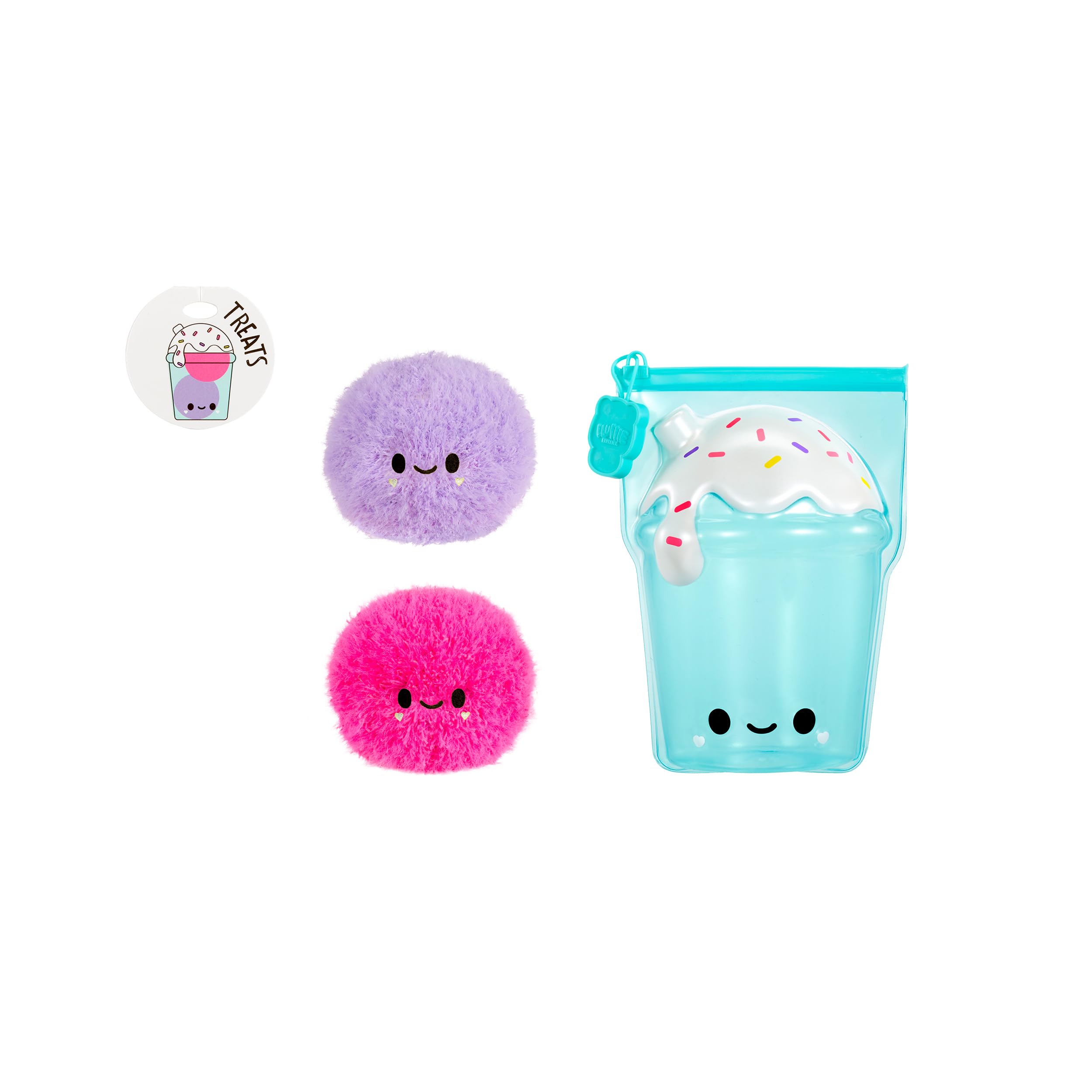 Fluffie Stuffiez Boba Drink Small Collectible Feature Plush - Surprise Reveal Unboxing Huggable Tactile Play Fidget DIY Ultra Soft Fluff - Image 5