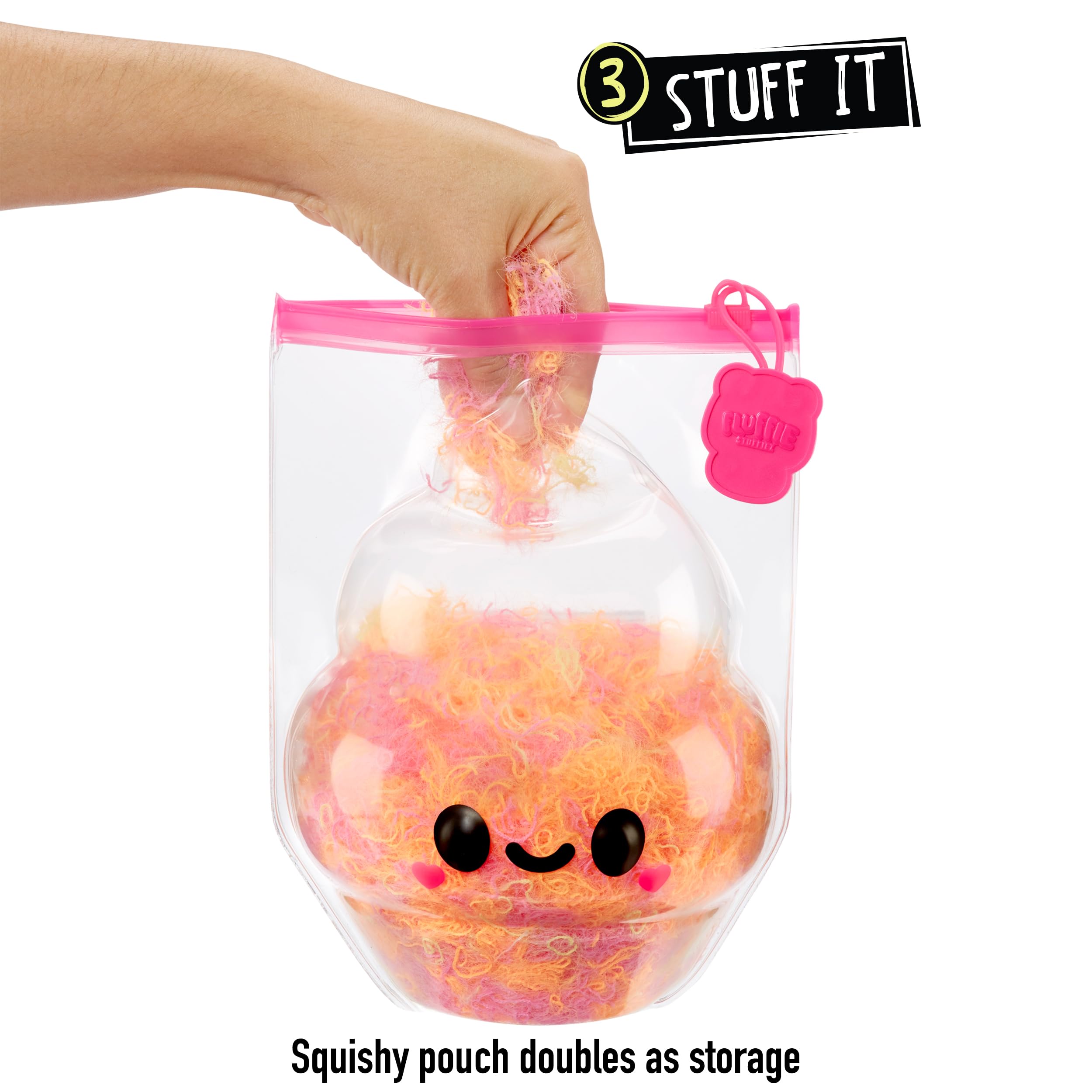 Fluffie Stuffiez Ice Cream Small Collectible Feature Plush - Surprise Reveal Unboxing with Huggable ASMR Fidget DIY Fur Pulling, Ultra Soft Fluff - Image 5