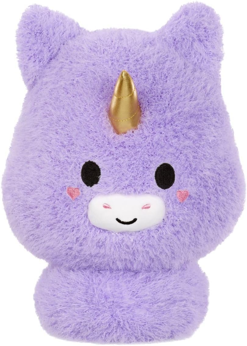 Fluffie Stuffiez Unicorn Large Collectible Feature Plush 11" - Surprise Reveal Unboxing with Huggable ASMR Fidget DIY Fur Pulling, Ultra Soft Fluff - Image 7