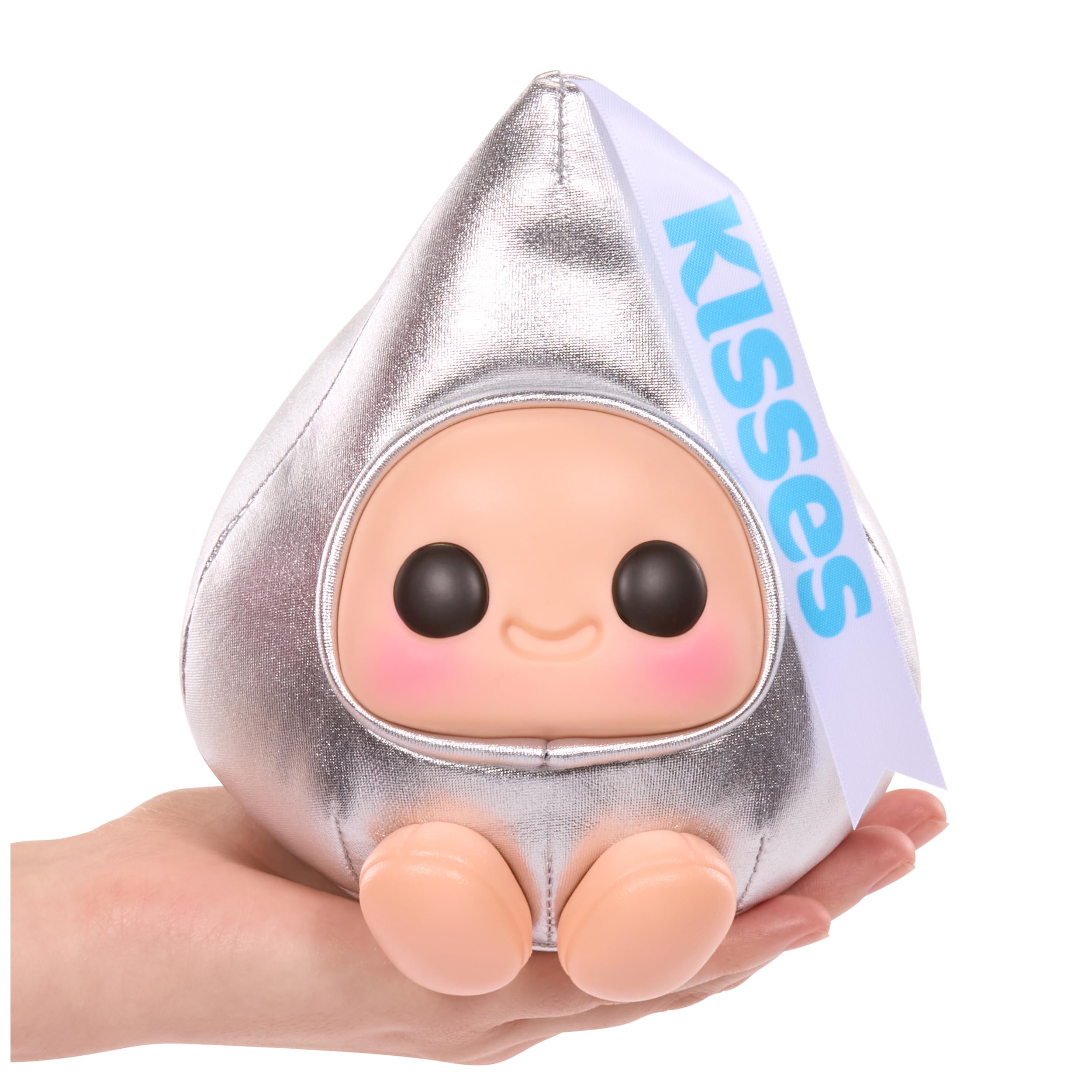 Hyojo Hershey’S Kisses Series, Blind Box Collectible Plush, Limited Edition Toy Gift for All Ages, 3 to Collect, Blue, Silver & Pink Foil - Image 4