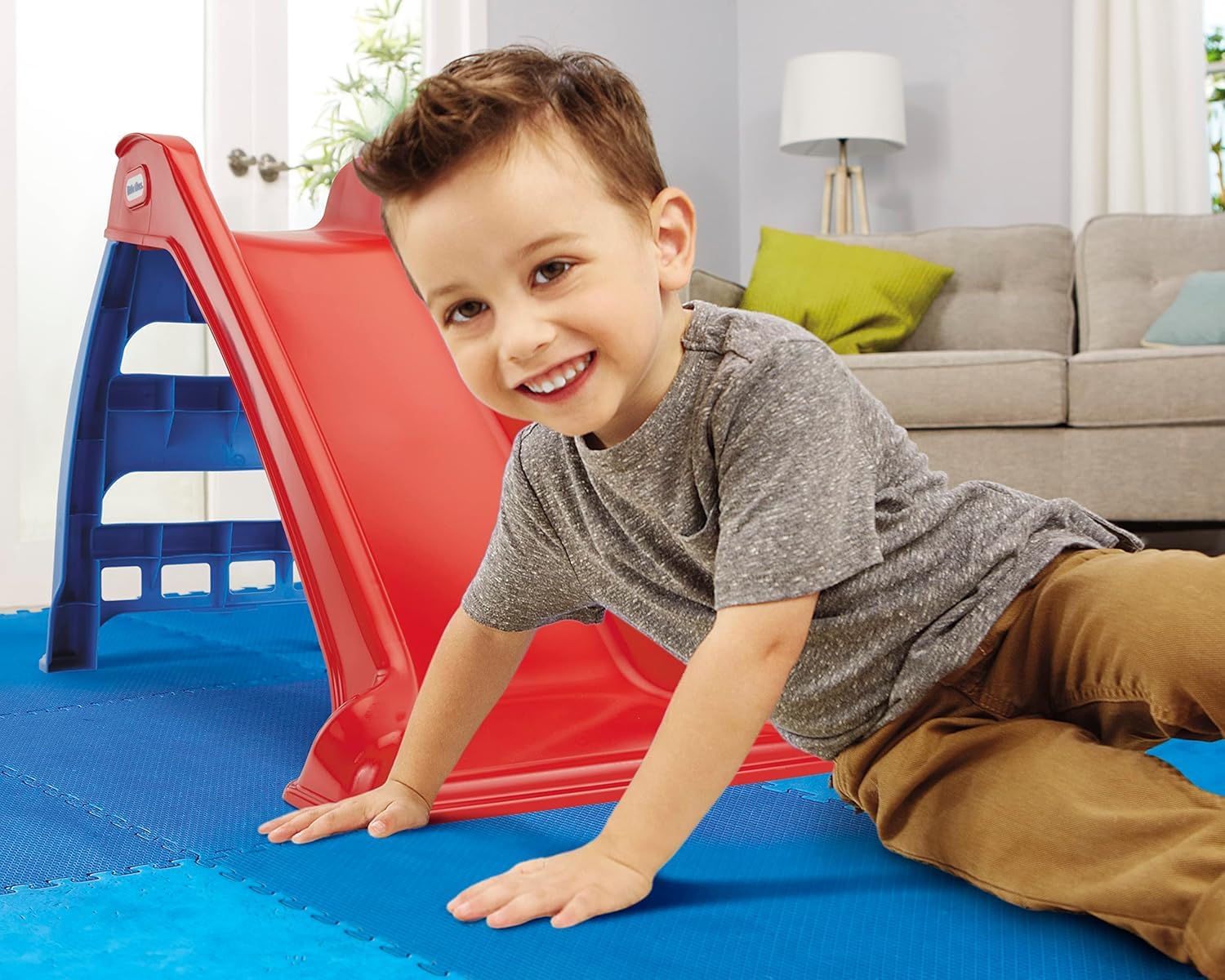 Little Tikes First Slide for Kids, Easy Set Up for Indoor Outdoor, Easy to Store, for Toddlers Ages 18 Months - 6 years - Image 6