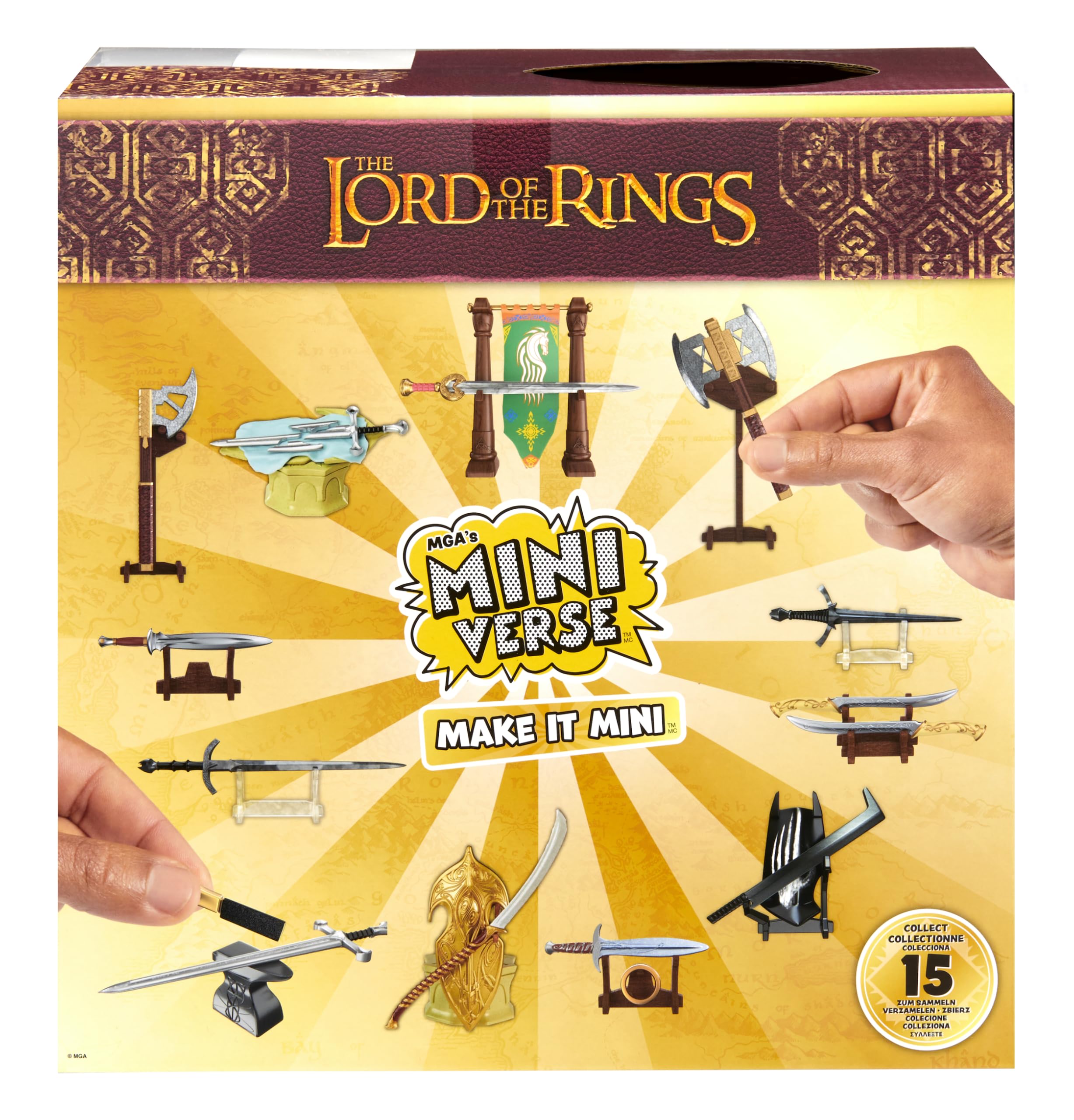 Make It Mini The Lord of The Rings Mini Collectibles 2 Pack- MGA's Miniverse, Blind Packaging, DIY, Resin Play, Replicas, NOT Edible, Collectors, 8+ - Image 7