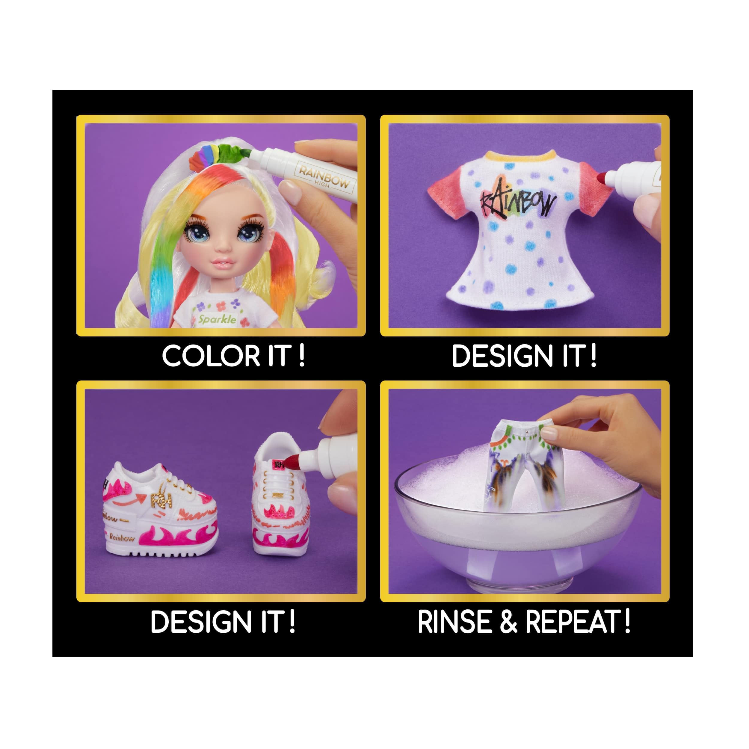 Rainbow High Custom Fashion-blue eyes - Image 6