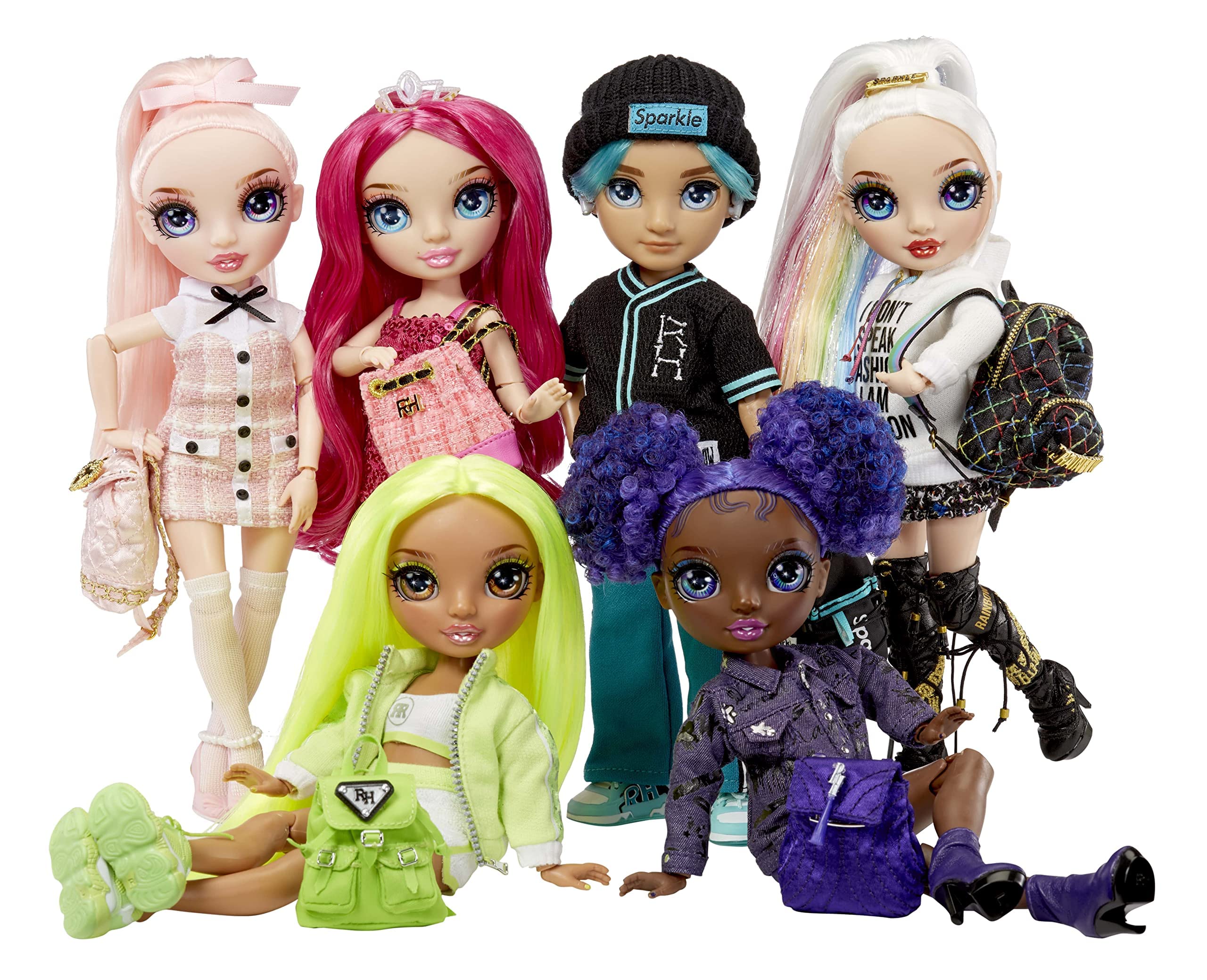 Rainbow High Jr High Series 2 Krystal Bailey- 9" Purple Posable Fashion Doll with Designer Accessories and Open/Close Backpack. Great Toy Gift for Kids Ages 6-12 Years Old & Collectors - Image 6
