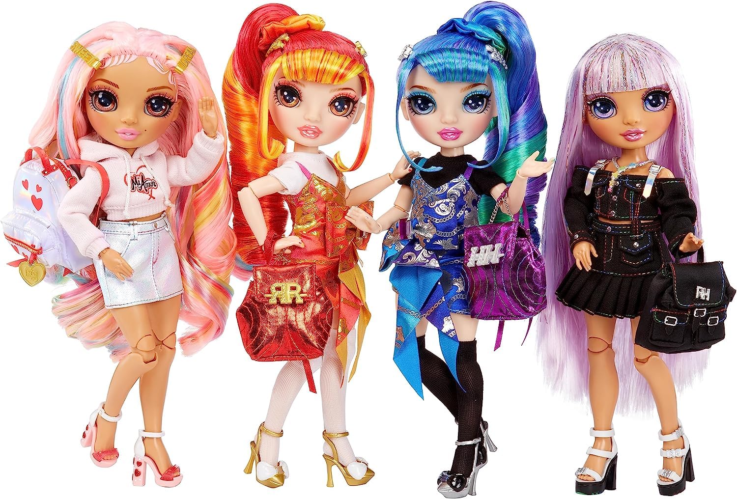 Rainbow High Junior High Special Edition Holly De’Vious - 9" Blue and Green Posable Fashion Doll with Accessories and Open/Close Soft Backpack. Great Toy Gift for Kids Ages 4-12 - Image 6