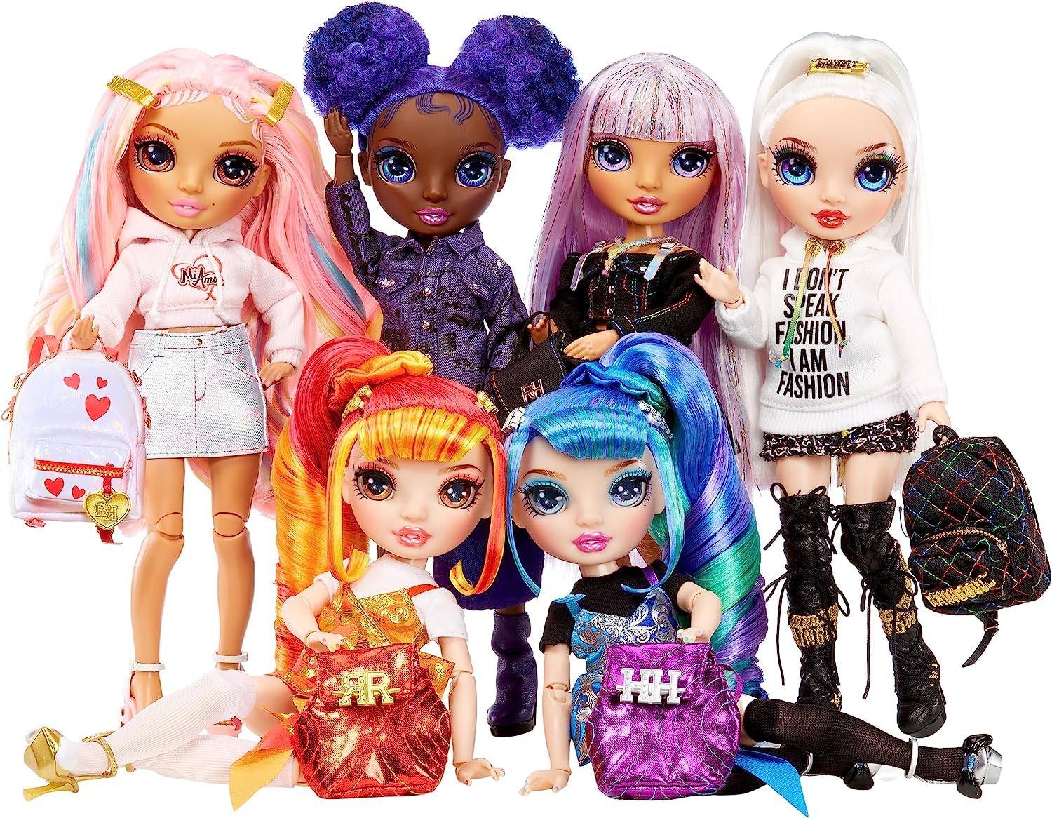 Rainbow High Junior High Special Edition Holly De’Vious - 9" Blue and Green Posable Fashion Doll with Accessories and Open/Close Soft Backpack. Great Toy Gift for Kids Ages 4-12 - Image 7