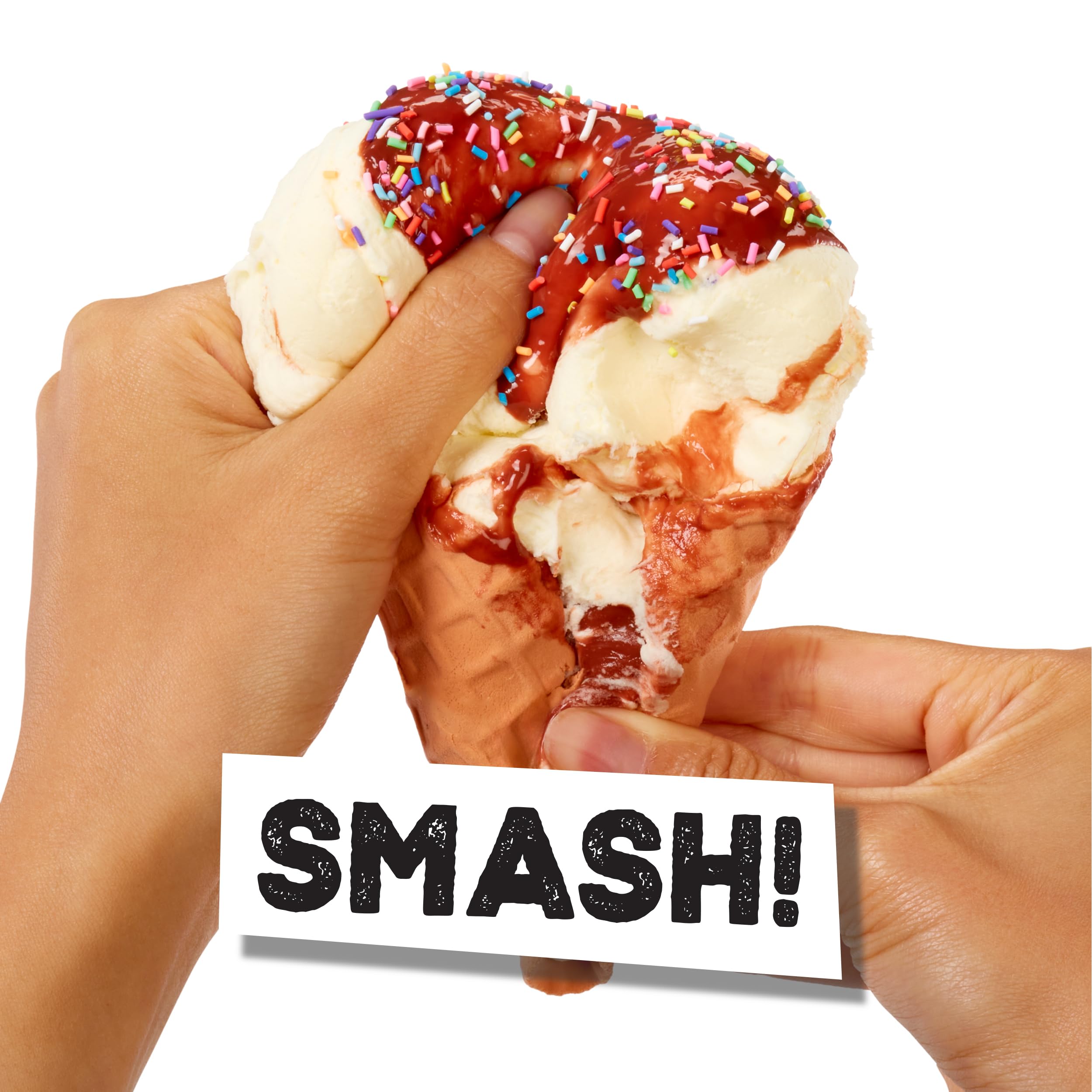 Slime Life Ice Cream Cone DIY Slime Kit - Unboxing Ingredients to Make, Smash, and Stretch Your Food Slime, Ages 8+ - Image 5