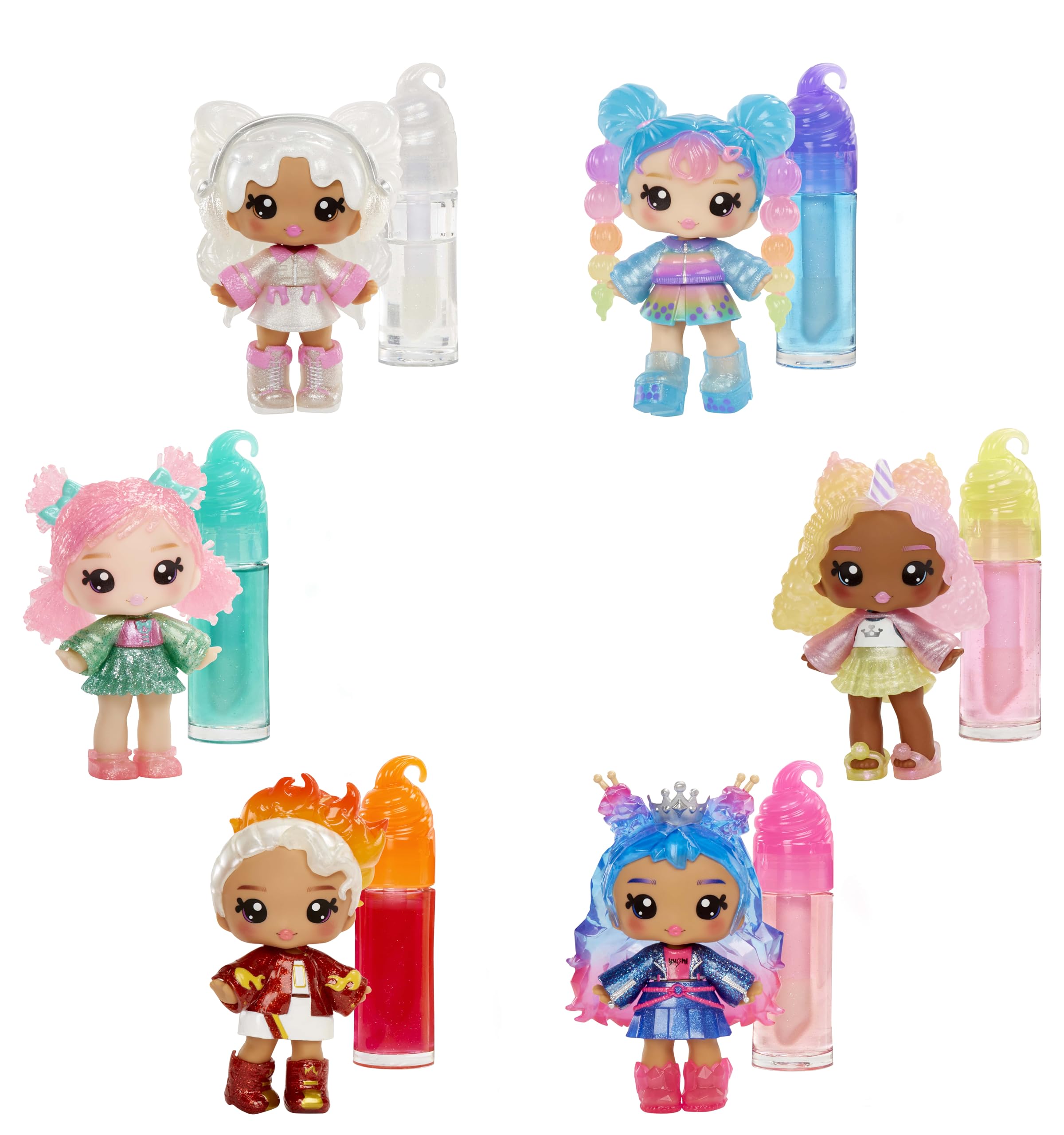 Yummiland Lip Gloss Doll - Amber Cinnamon, with DIY Lip Gloss Kit, Ages 4+ - Image 6