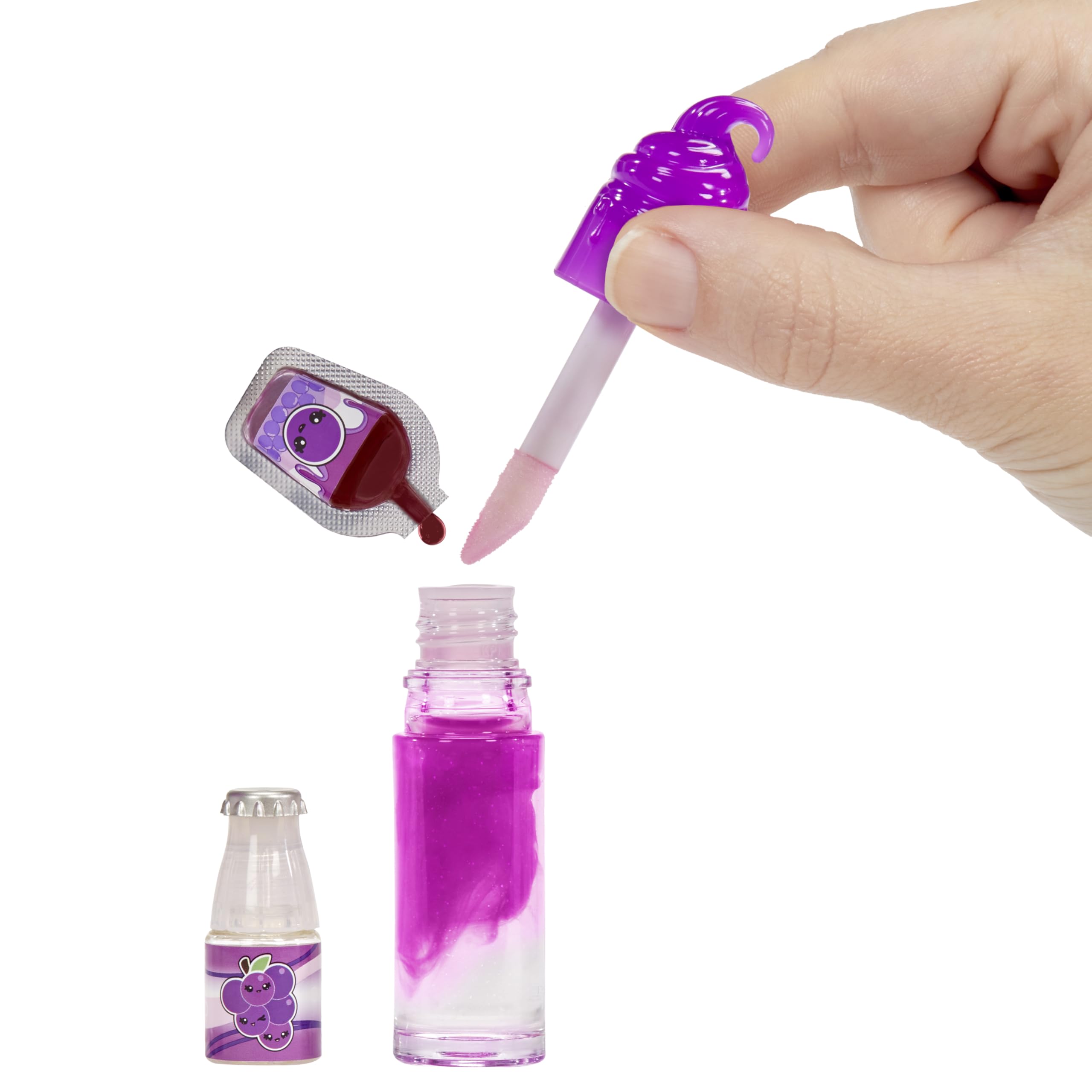 Yummiland Lipgloss Doll- Greta Grape, Ages 4+ - Image 3