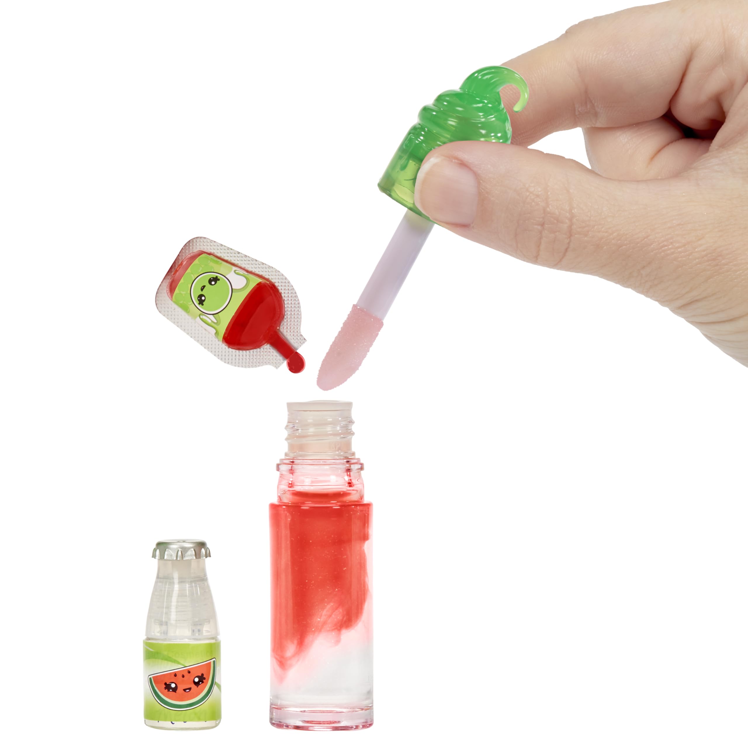 Yummiland Lipgloss Doll- Maya Watermelon, Ages 4+ - Image 3
